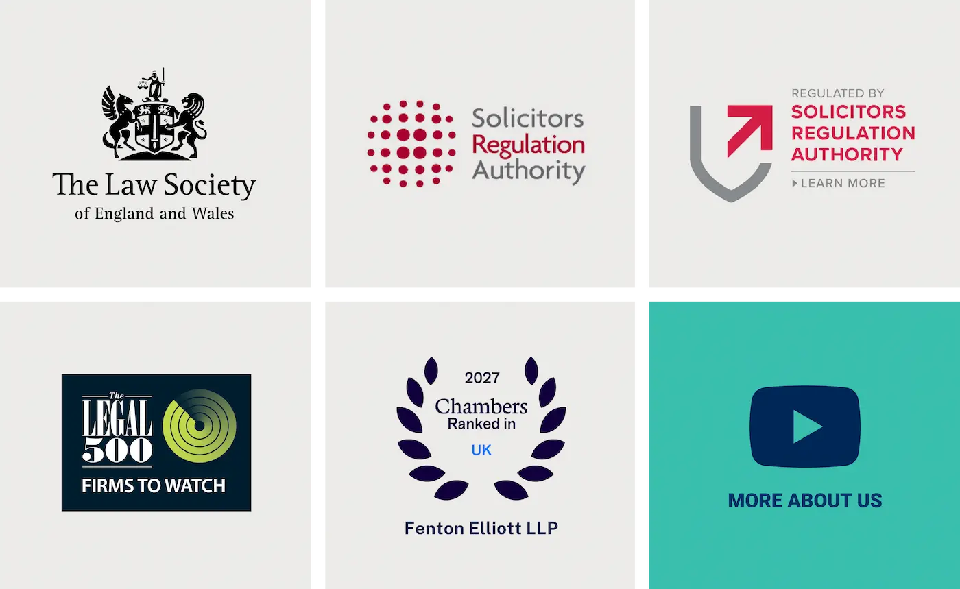 Fenton Elliott Solicitors Newbury, our Accreditations and Recognitions